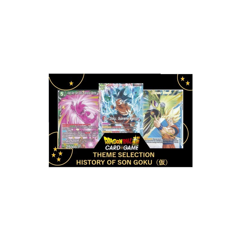 Coffret Theme Selection Goku TS01 - Dragon Ball Z - VF