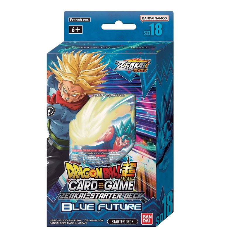 Deck de Démarrage Dragon Ball Super Card Game SD18 – Blue Future