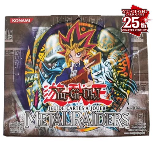 Display Yu-Gi-Oh! Metal Raiders ! 25 ans FR