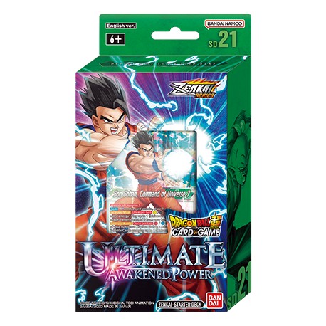 Deck de Démarrage Dragon Ball Super Card Game SD21 - Ultimate Awakened Power