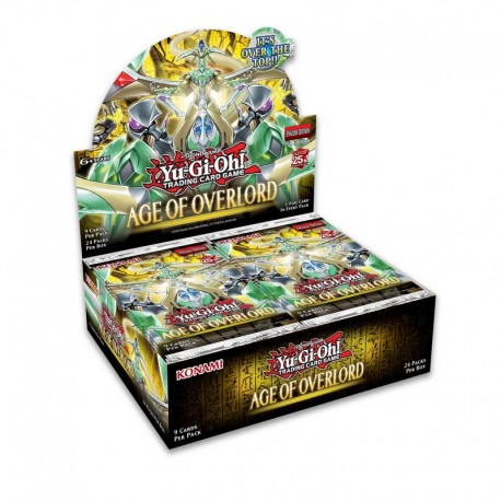 Display Yu-Gi-Oh Age of Overlord, boite de 24 boosters FR