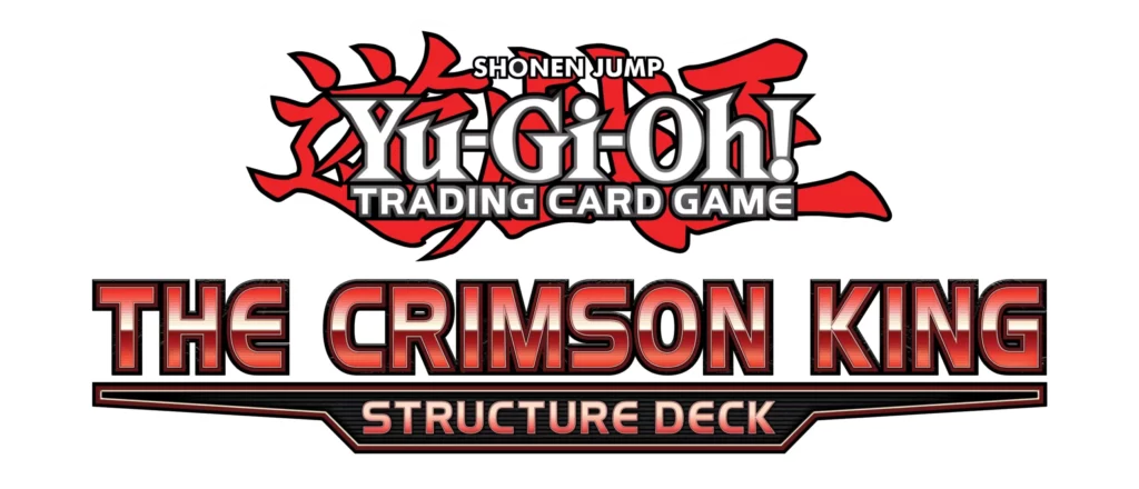 Logo et titre The Crimson King, visuel de la boîte.