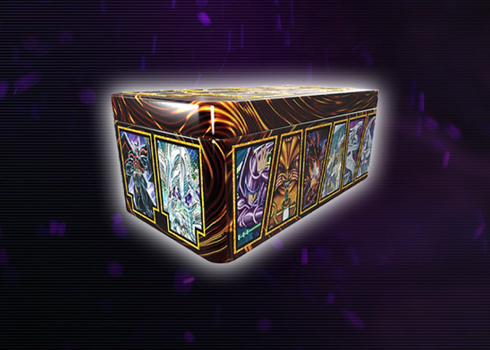 Mega Tin Box 2023 Dueling Hereos Banniere