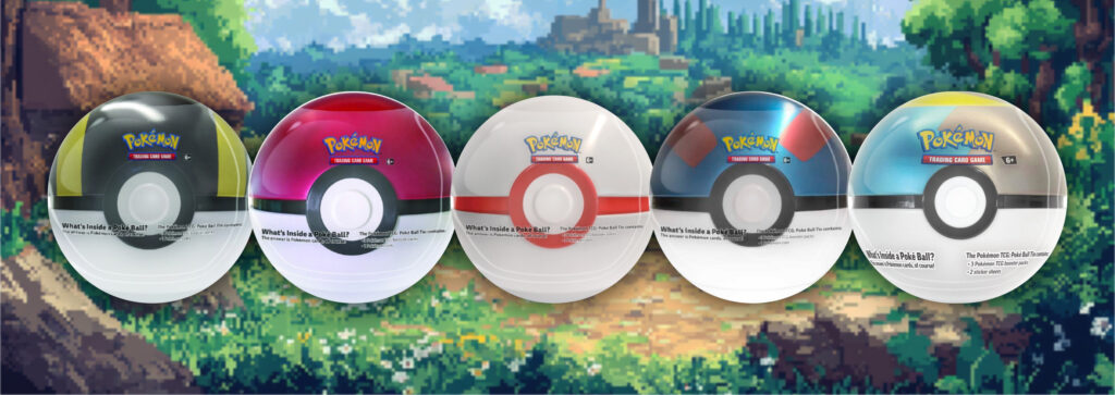 Pokémon Boîtes Poké Ball Tin