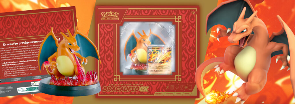 Pokémon Collection Super-Premium Dracaufeu-ex