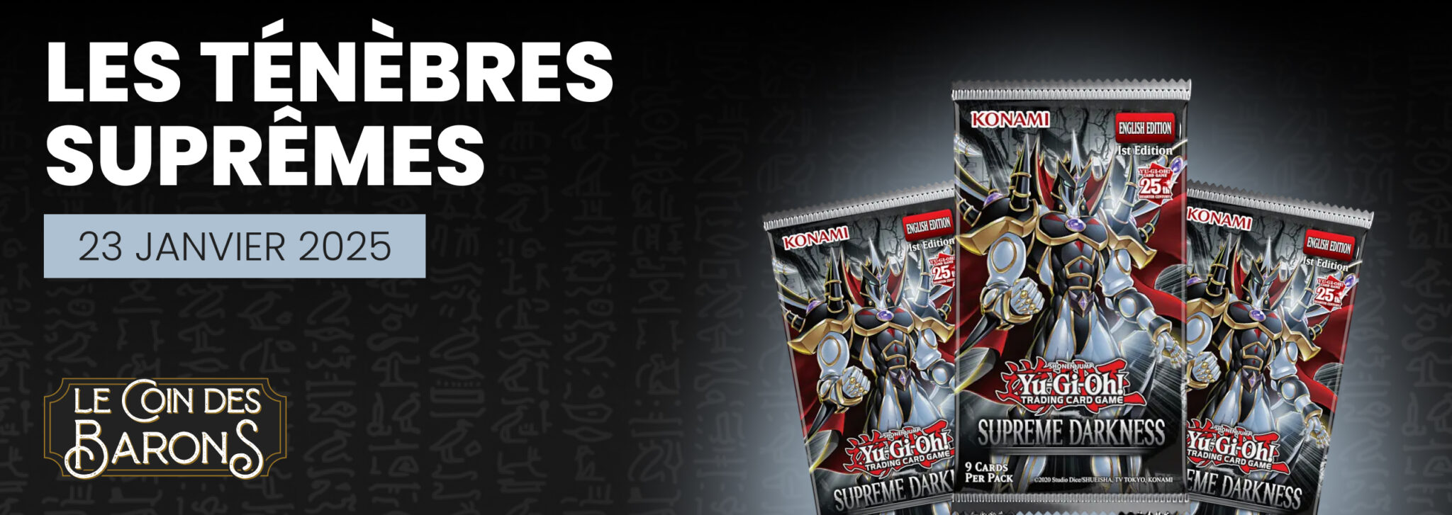 Calendrier des sorties de cartes Yu-Gi-Oh! TCG 2025-2026 - Le Coin Des