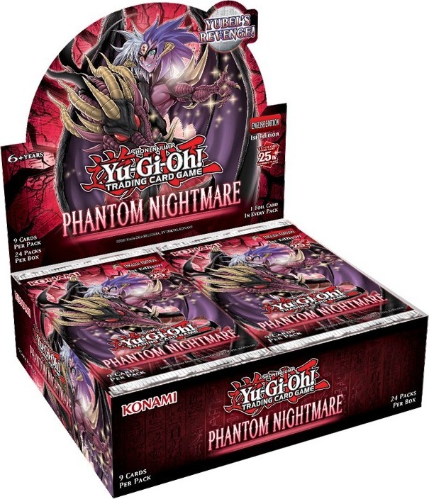 Display - Boite de 24 Boosters Yu-Gi-Oh! Phantom Nightmare - FR