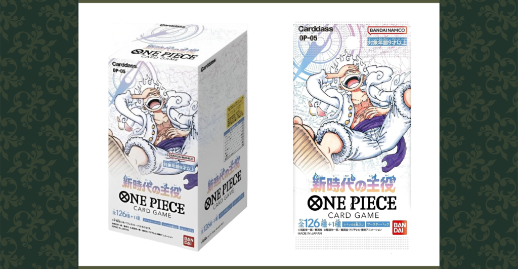 Les produits de l’extension One Piece Card Game [OP-05]
