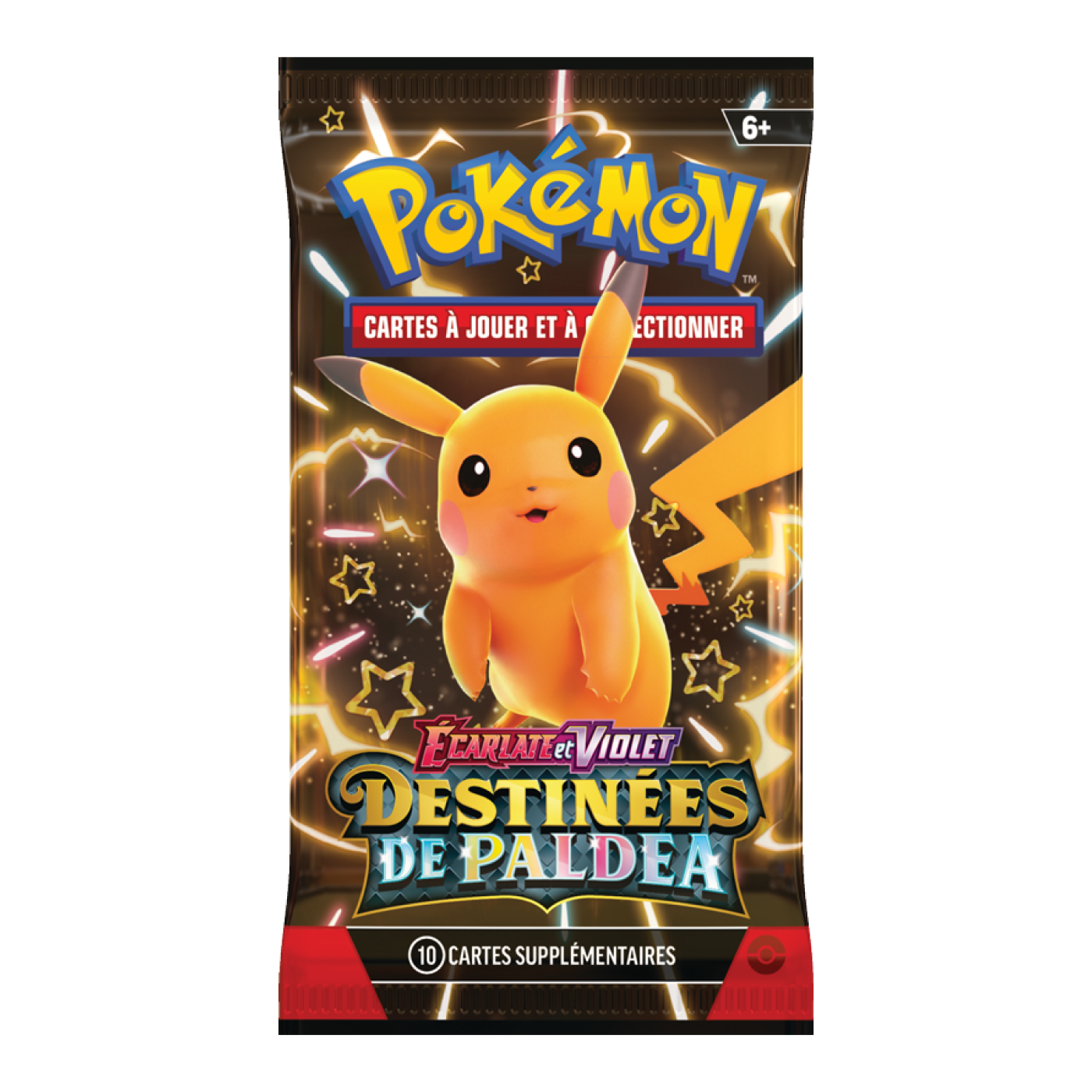 Acheter Pokémon (FR) Destinées de Paldea EV04.5 6 Boosters Bundle 