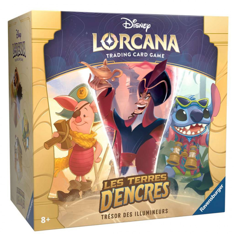 Deck de démarrage Disney - Lorcana - L'Ascension des Floodborn :  Reine/Gaston - Cartes Disney Lorcana
