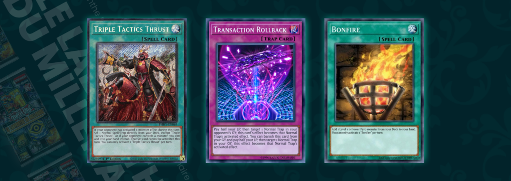 Les cartes phares de la nouvelle extension : Le labyrinthe du millénaire Yu-Gi-Oh!