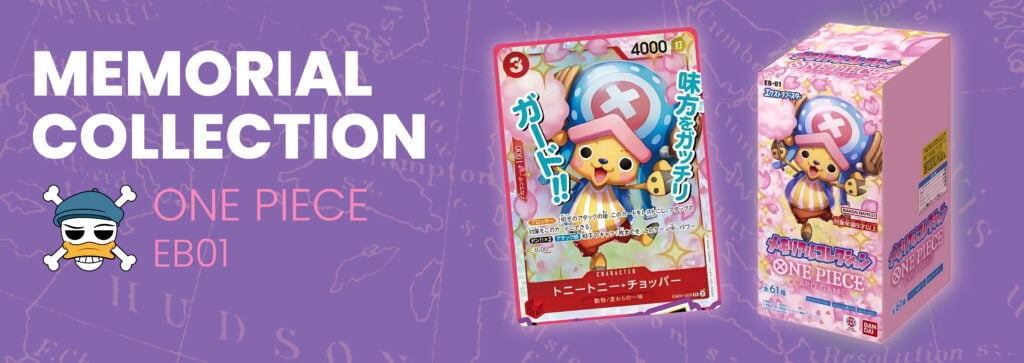 Memorial Collection EB01 One Piece Card Game - Produits