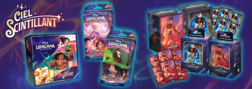Chapitre 5 Lorcana-CIEL SCINTILLANT -Decks