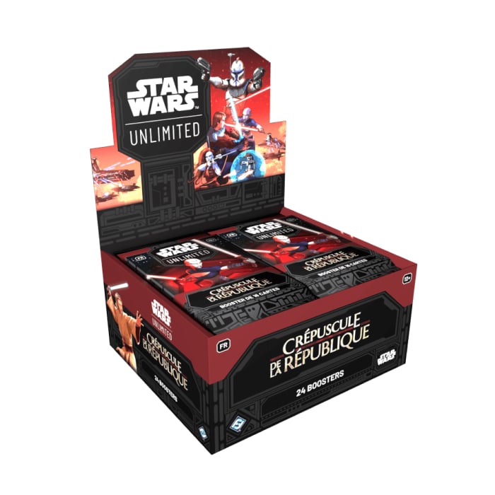 Star Wars Unlimited - Display Crépuscule de la République - Boite de 24 boosters - en français