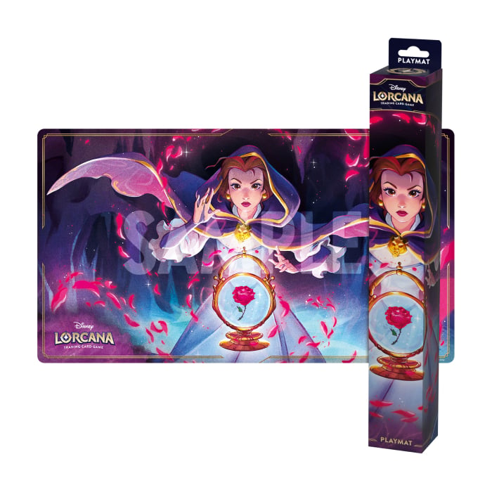 Disney Lorcana - Playmat - Belle : Mystique Accomplie - Tapis de Jeu