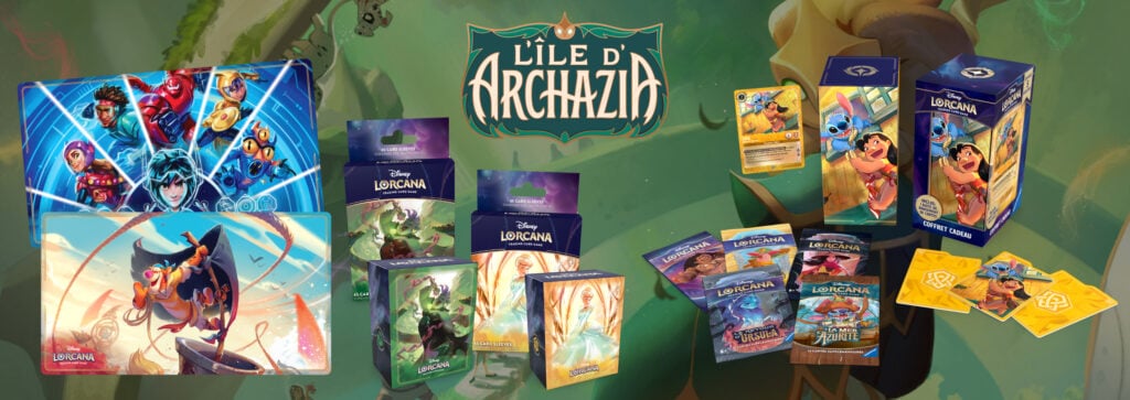 Chapitre 7- Lorcana L'Île d'Archazia Accessoires