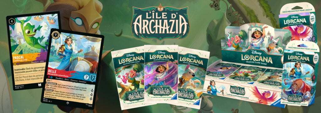 Chapitre 7- Lorcana L'Île d'Archazia Produits