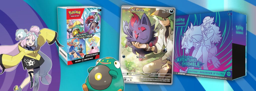 Les produits phares de l'extension Pokémon EV09 - Aventures Ensemble