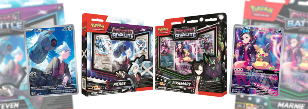 Decks Combat Rivalité Rosemary et Pierre