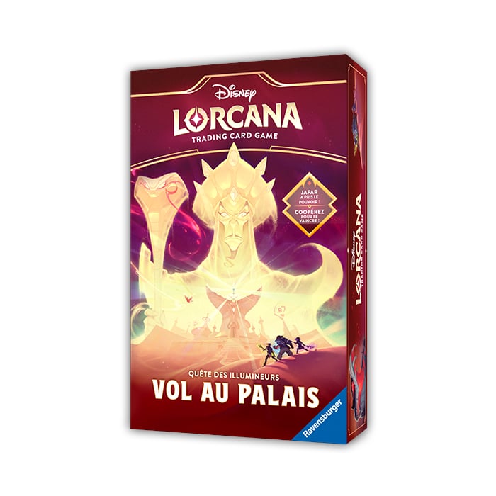 Disney Lorcana - Coffret Quête des Illumineurs : Vol au Palais - Chapitre 8 - Le règne de Jafar en français