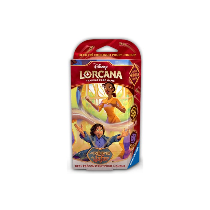 Disney Lorcana - Deck de démarrage Tiana & Bruno - Chapitre 8 - Le règne de Jafar en français