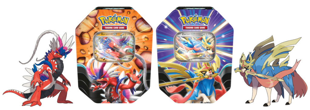 Pokébox Zacian-ex ou Koraidon-ex