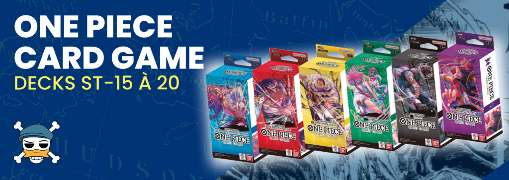 ONE PIECE - Decks ST-15 à 20