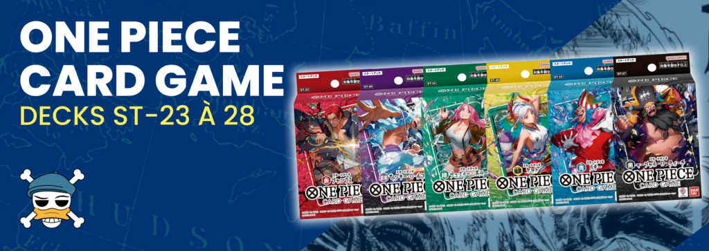 ONE PIECE - Decks ST-23 à 28