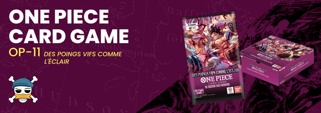 ONE PIECE - OP-11 DES POINGS VIFS COMME L'ÉCLAIR