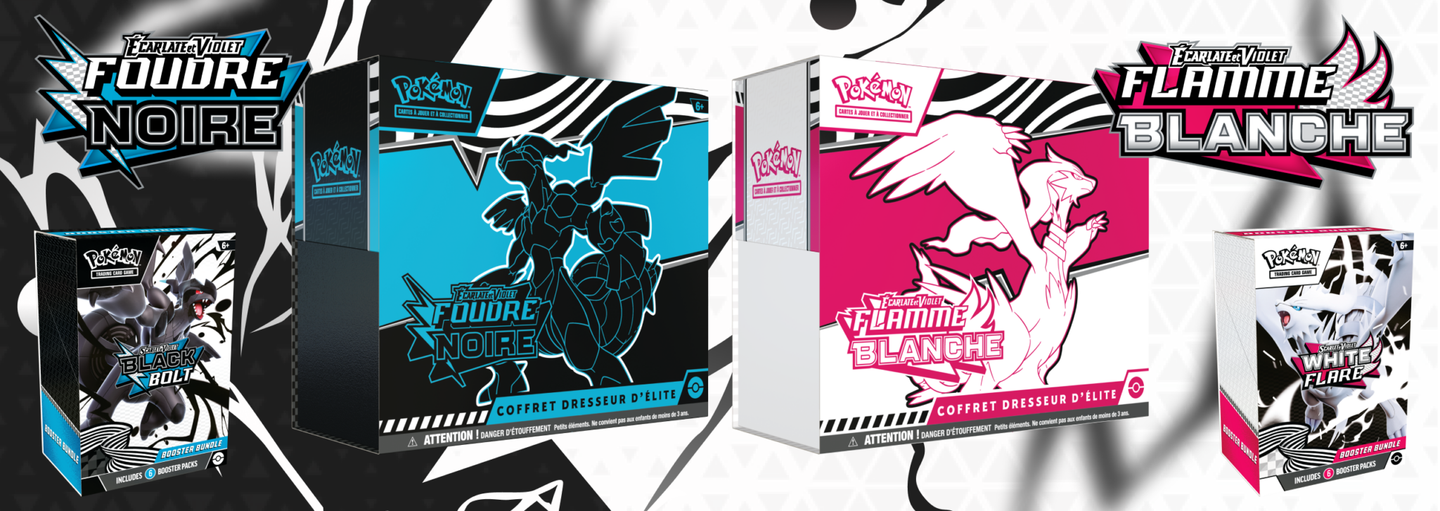 Coffret Pokémon ETB EV10.5 - Foudre Noire - Version Française Neuve Et Scellée