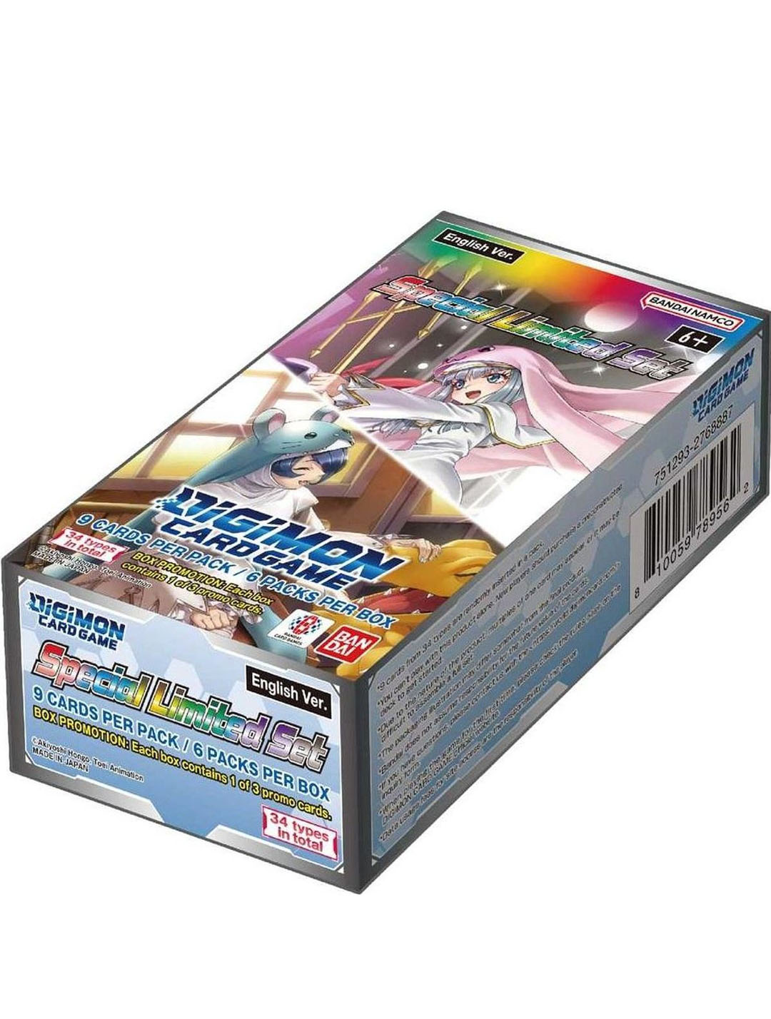Digimon - Display - Special Limited Set - Boite de 6 boosters en anglais