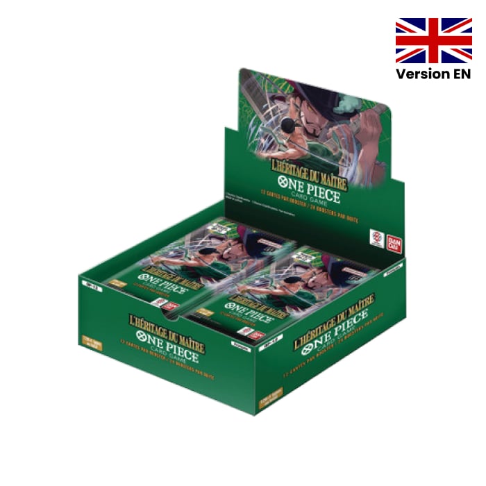 One Piece - Display - Legacy of The Master - OP12 - Boite de 24 boosters en anglais