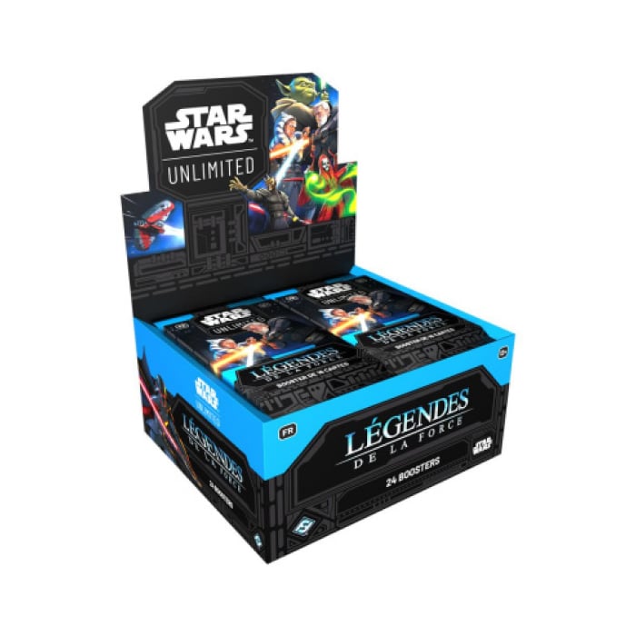 Star Wars Unlimited - Display - Légendes de la Force - Set 5 - Boite de 24 boosters en français