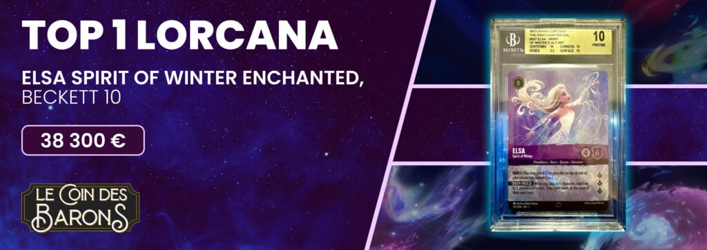 1. Elsa Spirit of Winter Enchanted,
Beckett 10 - 38 350 €