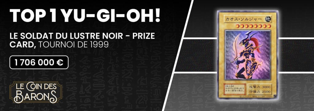 1. Le Soldat du Lustre Noir - Prize Card, Tournoi de 1999 - 1 706 000 €