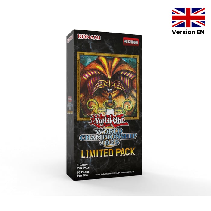 Yu-Gi-Oh - Display - Limited pack World Championship 2025 - Boite de 10 boosters en anglais