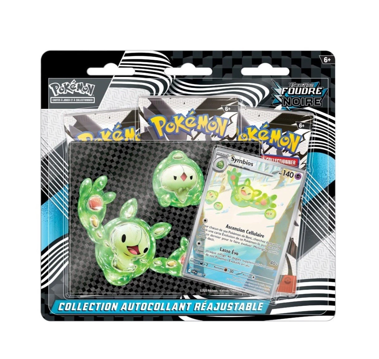 Pokémon – Tripack - Symbios – Écarlate et Violet – Foudre Noire – EV 10.5 – en français