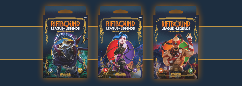 Riftbound_ Origins _ League Of Legends - decks viktor, jinx ou lee sin