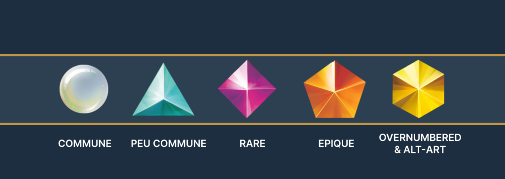 Riftbound_ Origins _ League Of Legends - rareté symboles