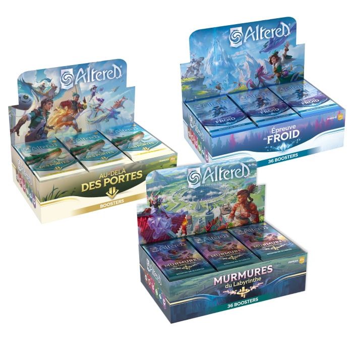 Altered TCG - Bundle Pack - Displays Set 1 + Set 2 + Set 3 - en français