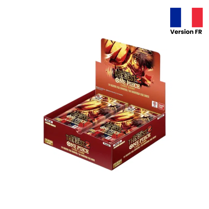 One Piece - Pack - 1 Display The Best PRB2 FR + 1 Display Heroines Edition EB03 FR - en français