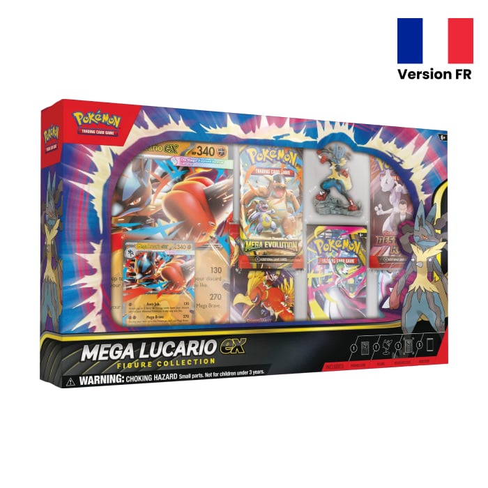 Pokémon - Coffret Collection Figurine Mega Lucario ex - en français