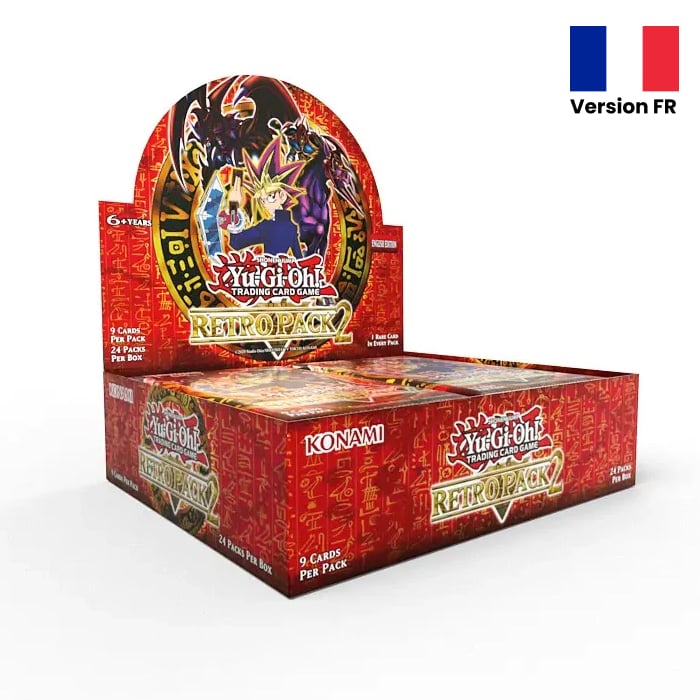 Yu-Gi-Oh - Display - Retro Pack 2 (réimpression) - RP02 - Boite de 24 boosters en français