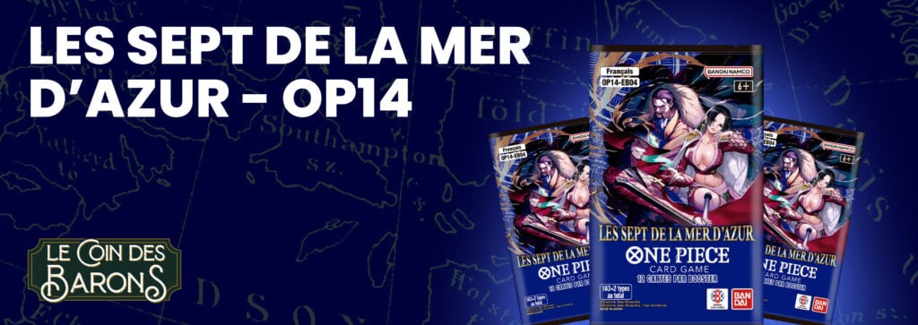 Les sept de la mer d'azur - OP14
Sortie prévue le 30 Janvier 2026