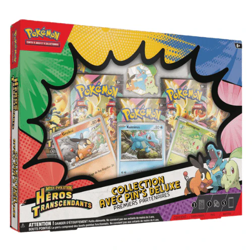 Pokémon - Coffret Deluxe Pin Collection - Héros Transcendants - ME2.5 - en français