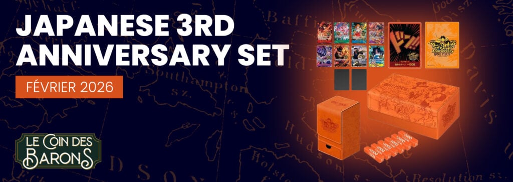 Japanese 3rd Anniversary set
Sortie prévue le 16 Janvier 2026