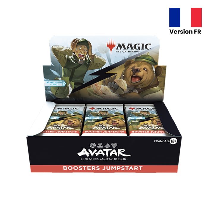 Magic the Gathering - Display Jumpstart - Avatar le dernier maître de l'air - Boite de 24 Boosters en français