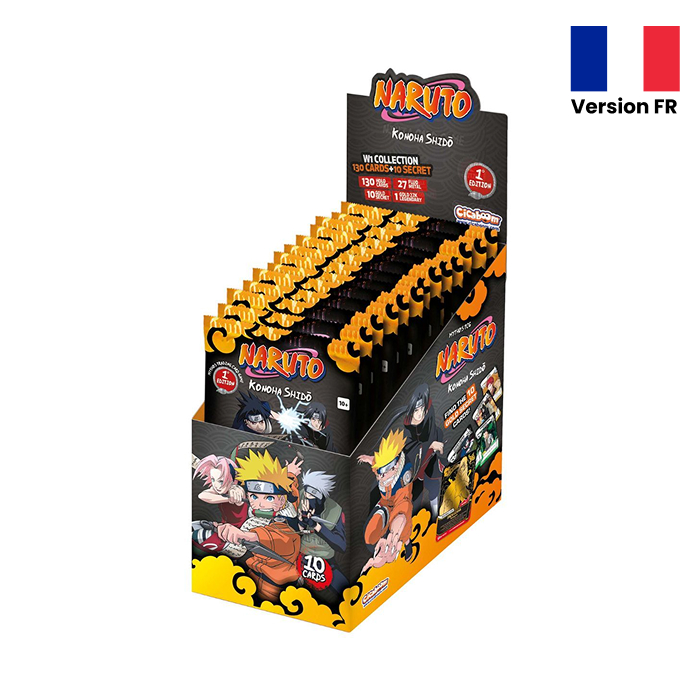 Naruto Mythos TCG - Display - Konoha Shidō - Boite de 24 boosters en français