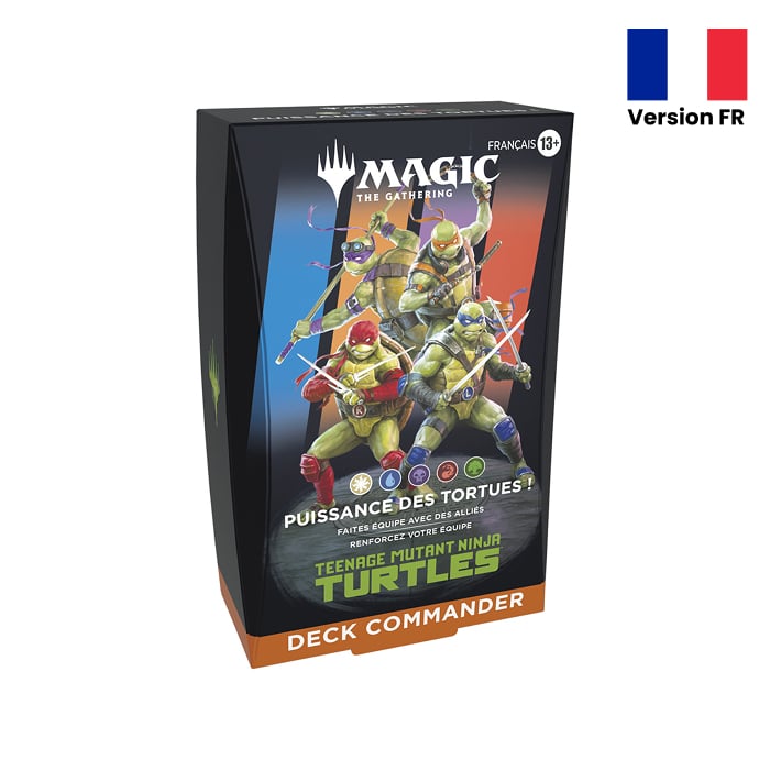 Magic The Gathering - Deck Commander - Puissance des Tortues ! - Teenage Mutant Ninja Turtles - en français