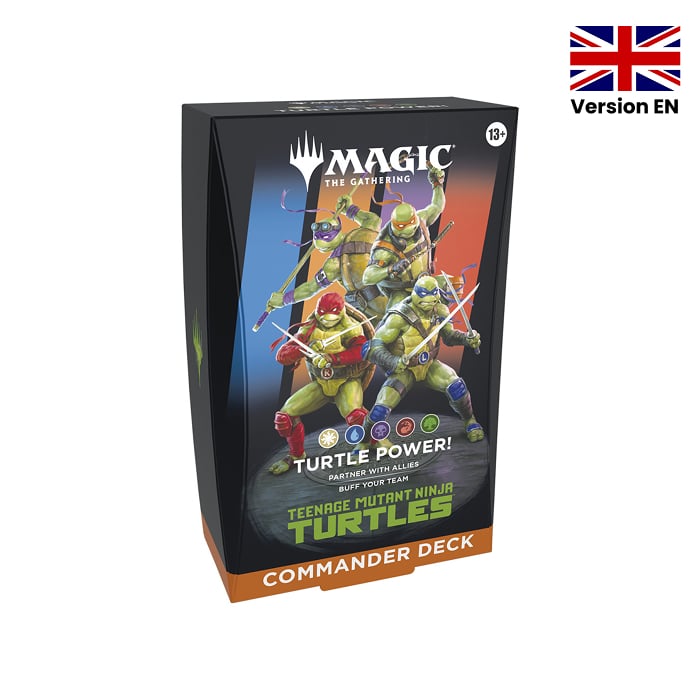 Magic The Gathering - Deck Commander - Turtle Power ! - Teenage Mutant Ninja Turtles - en anglais